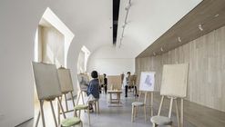Cambered Ceiling Drawing Studio / N+A Studio