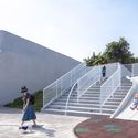 A Whale Story Daycare / J.R Architects - Exterior Photography, Educational Architecture, Stairs, Door, Handrail