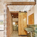 Reconversión Café-concierto Can Lliro / Aulets Arquitectes + Carles Oliver - Reconversión, Puerta, Fijación Vigas, Fachada, Arco