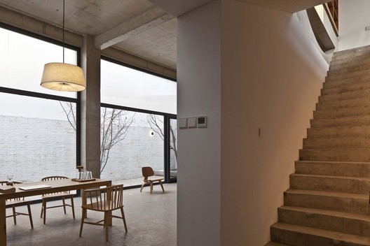 House of Cracks / Chaoffice House of Cracks / Chaoffice - Interior Photography, Dining room, Stairs