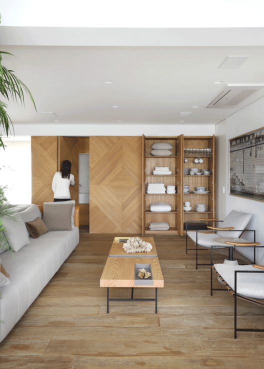 Núcleo Apartment / MAB3 Arquitetura - Interior Photography, Living Room, Wood