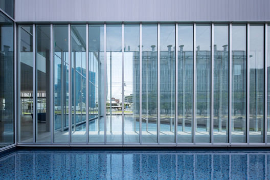 水的陈列室 / 竹中工务店 - 建筑图, 玻璃