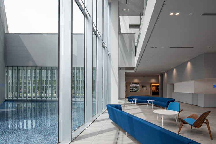 水的陈列室 / 竹中工务店 - 室内图, 玻璃