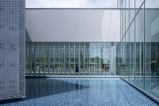 水的陈列室 / 竹中工务店 - 建筑图, 玻璃