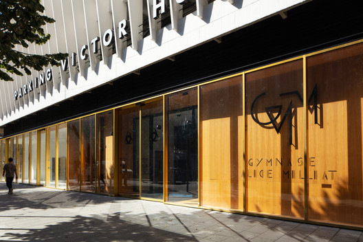 Alice Milliat Gymnasium / Marjan Hessamfar & Joe Vérons architectes associés - Interior Photography, Facade