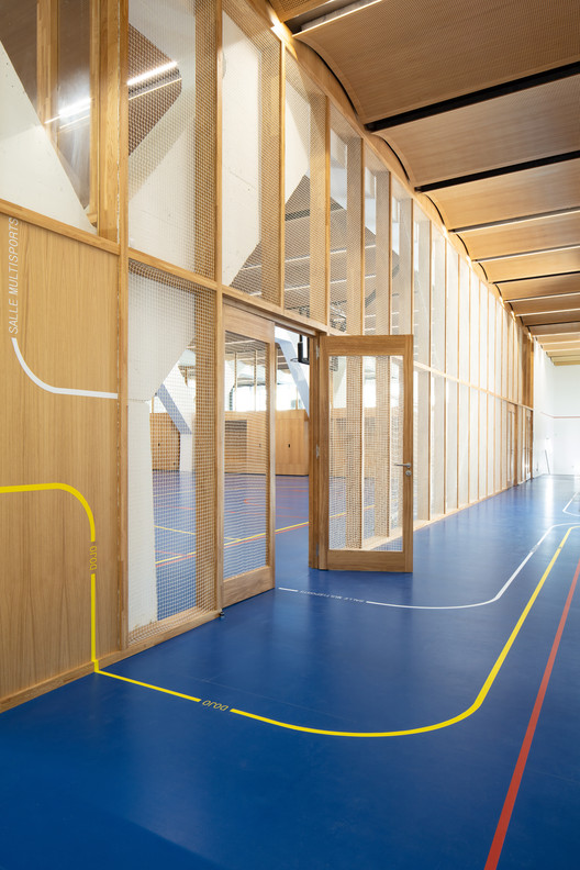 Alice Milliat Gymnasium / Marjan Hessamfar & Joe Vérons architectes associés - Interior Photography