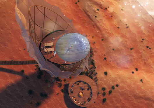 X-Architects Proposes "Architectural Constellation" for a Desert Hideaway Resort in KSA X-Architects Proposes "Architectural Constellation" for a Desert Hideaway Resort in KSA - Image 4 of 13