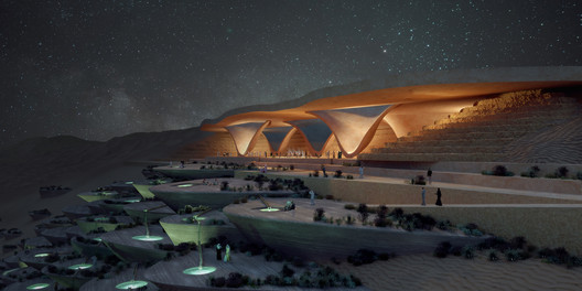 X-Architects Proposes "Architectural Constellation" for a Desert Hideaway Resort in KSA X-Architects Proposes "Architectural Constellation" for a Desert Hideaway Resort in KSA - Image 2 of 13