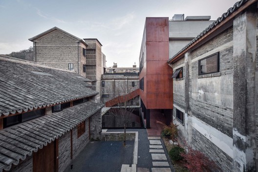 Yufengli Homestay / LYCS Architecture - Exterior Photography, Windows, Brick, Facade