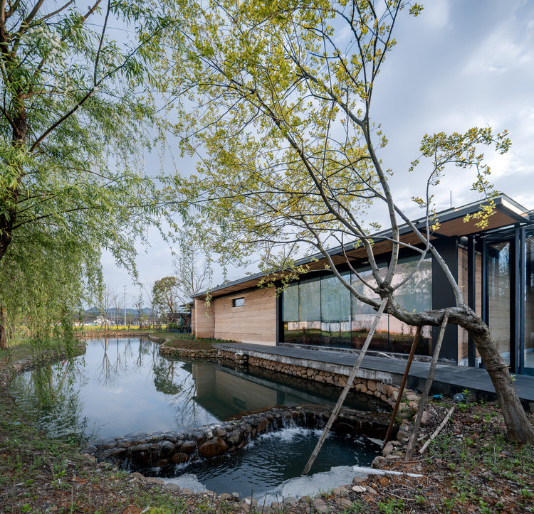 Rural Culture Hall - Parlor of the Village / Shanghai Jiaotong University Design and Research Institute - Exterior Photography, Forest