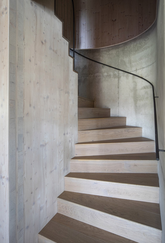 Mountain Chalet in the Šumava National Park / triarchitekti - Interior Photography, Stairs, Handrail