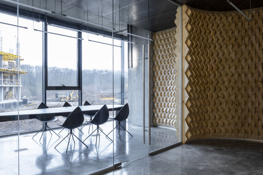 Loft Green Office / Maxim Calujac - Interior Photography, Glass