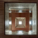 02 Atrium Skylight  Tumpang Sari3 - Tresno House / RAW Architecture: Biệt thự hiện đại c&acirc;y xanh v&agrave; hồ bơi