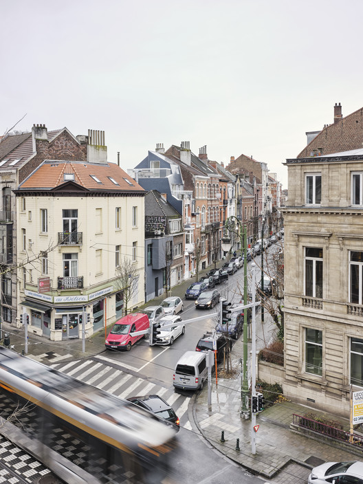 布鲁塞尔街边公寓改造，向上生长 / NOTAN OFFICE - 建筑图