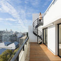 ATH60 Building / Cubero Rubio - Exterior Photography, Apartments, Handrail, Balcony, Stairs