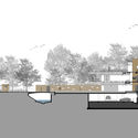 05. Section - The Hovering Gardens House: Biệt thự hiện đại chữ U với s&acirc;n vườn ở giữa