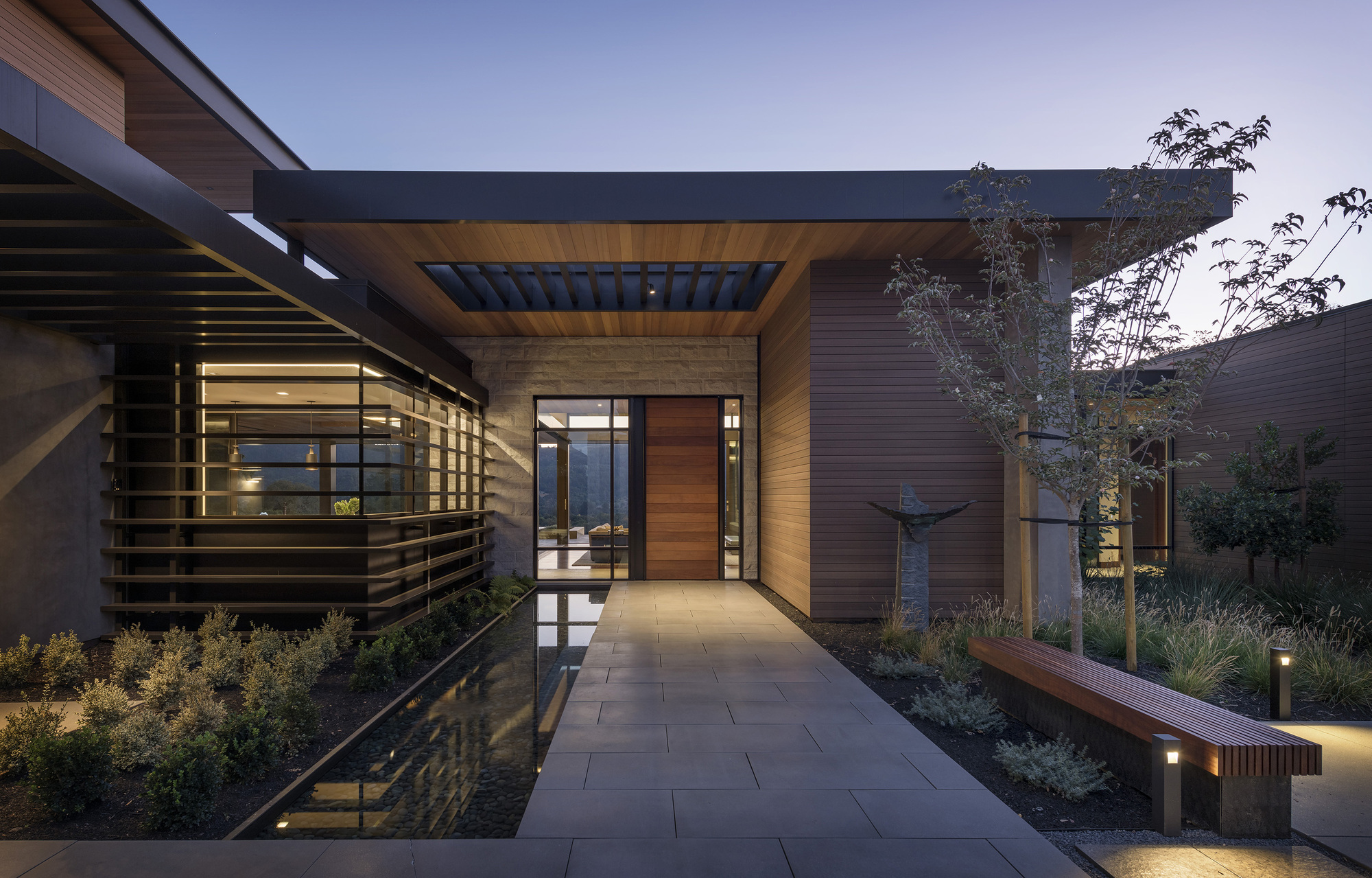 Gallery of Portola Valley House / SB Architects 6