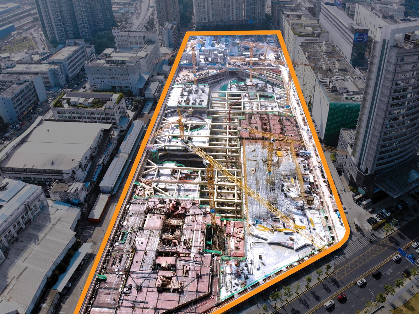 画廊 10 DESIGN ‘深圳华润笋岗中心’建设中,商业步行街和商场融合 - 1