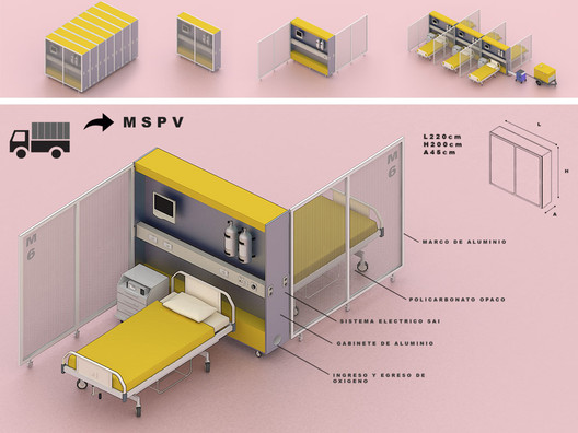Emergency Isolation Centers: 40 Proposals Against COVID-19 in Argentina Emergency Isolation Centers: 40 Proposals Against COVID-19 in Argentina - Image 2 of 32