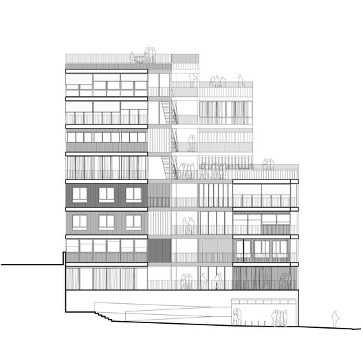 23 Dwellings / MUOTO - Image 17 of 22
