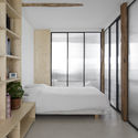 Notre Dame des Champs 艺术家工作室 / Atelier Berger Milà - 室内图, 独立住宅, 卧室, 床