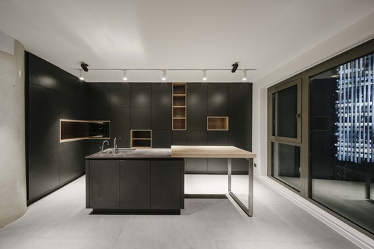 上海莫宅室内 / 刘宇扬建筑事务所 上海莫宅室内 / 刘宇扬建筑事务所 - 室内图, 厨房, 玻璃