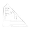 1st Storey Plan - Căn biệt thự hiện đại đẳng cấp thiết kế tr&ecirc;n miếng đất h&igrave;nh tam gi&aacute;c ấn tượng ở Singapore