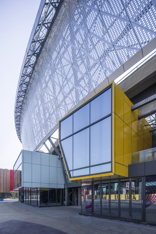 重庆巴南体育场外立面改造 / 都市架构 - 建筑图, 玻璃