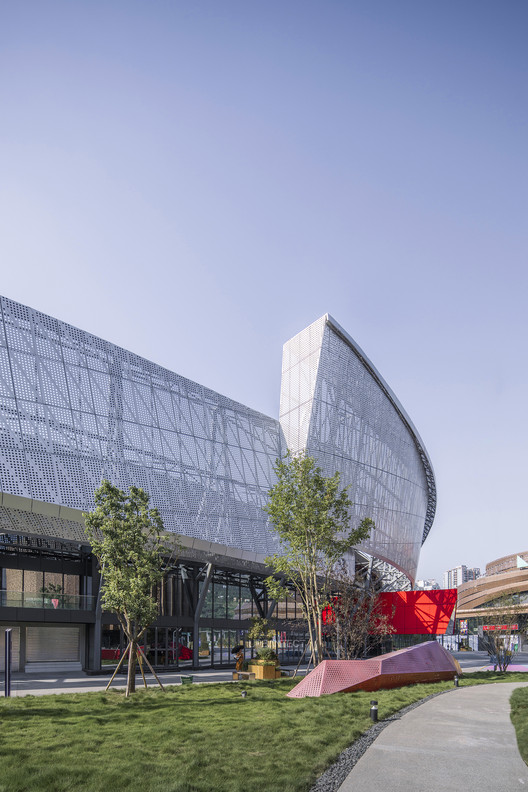 重庆巴南体育场外立面改造 / 都市架构 - 建筑图, 表皮