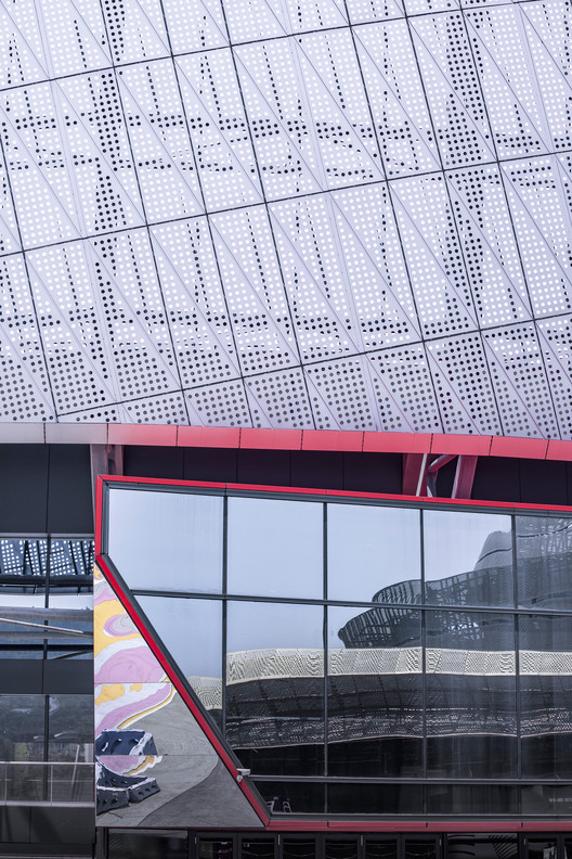 重庆巴南体育场外立面改造 / 都市架构 - 建筑图, 玻璃