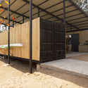 Casa Abierta Container / Plannea Arquitectura + Constanza Domínguez C. - Fotografía interior, Interiores De Casas, Fijación Vigas