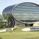 Mauritius Commercial Bank / Jean-Francois Koenig Architect - Exterior Photography, Bank, Garden, Facade