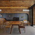 DSN 建筑事务所办公室 / DSN Intervention - 室内图, 餐厅, 木头