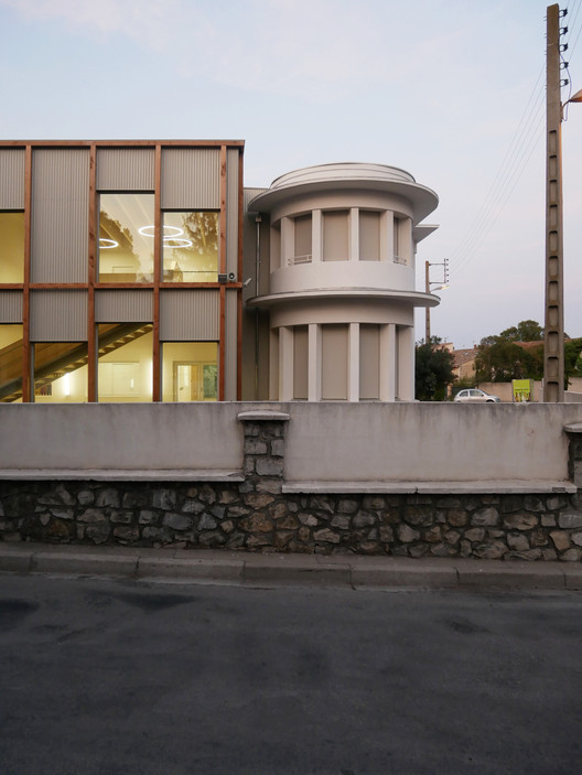 法国学校 Les Calades / NAS architecture - 建筑图, 具体的, 阳台