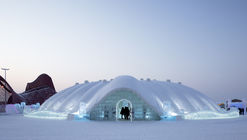 Ice Restaurant, The 21st ICE& SNOW WORLD / International Ice Snow Architecture Innovation Research Center + Architecture School, Harbin Institute of Technology