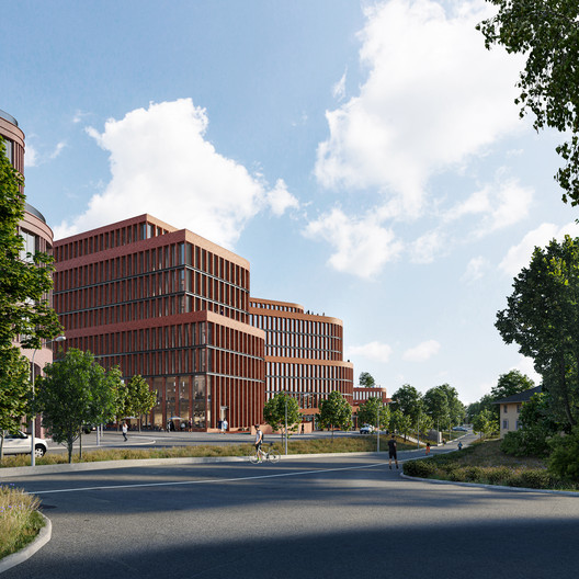 3XN vence concurso com projeto de edifício de uso misto em Estocolmo 3XN vence concurso com projeto de edifício de uso misto em Estocolmo - Imagem 2 de 8