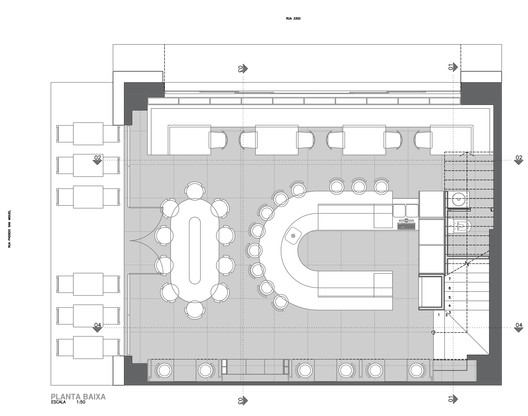 Mino Osteria Restaurant / Vanessa Larré Arquitetura Mino Osteria Restaurant / Vanessa Larré Arquitetura - Image 10 of 15