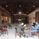 Sanyang Brewery / Studio Heech - Interior Photography, Cultural Center, Chair, Table