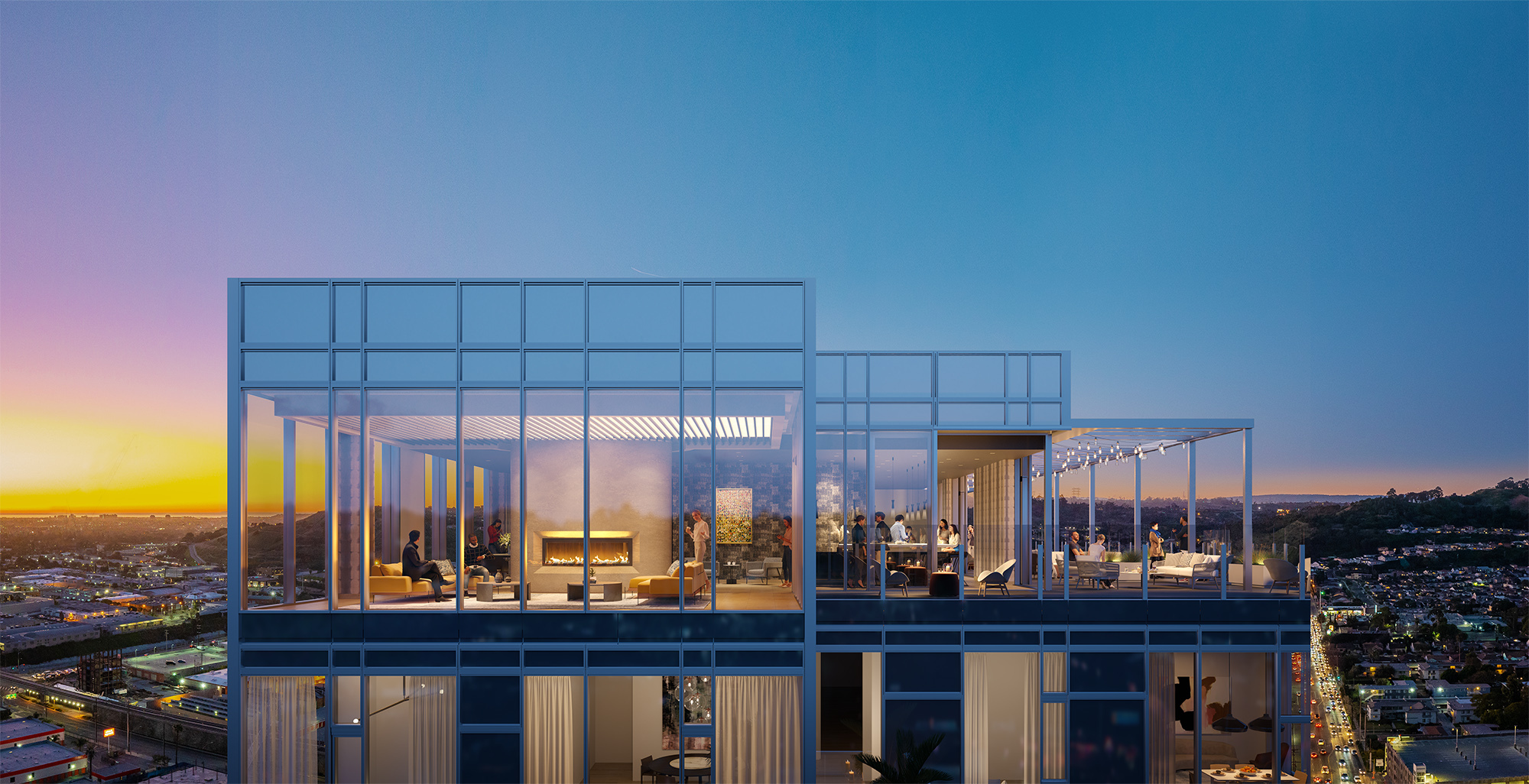 Gallery of New 31-Story ARQ High Rise Set to Lease in West Los Angeles - 5
