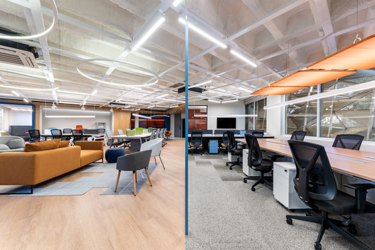 Riccó Hub  / Mombá Arquitetura - Fotografia de Interiores, Sala de Estar, Mesa, Sofá, Cadeira