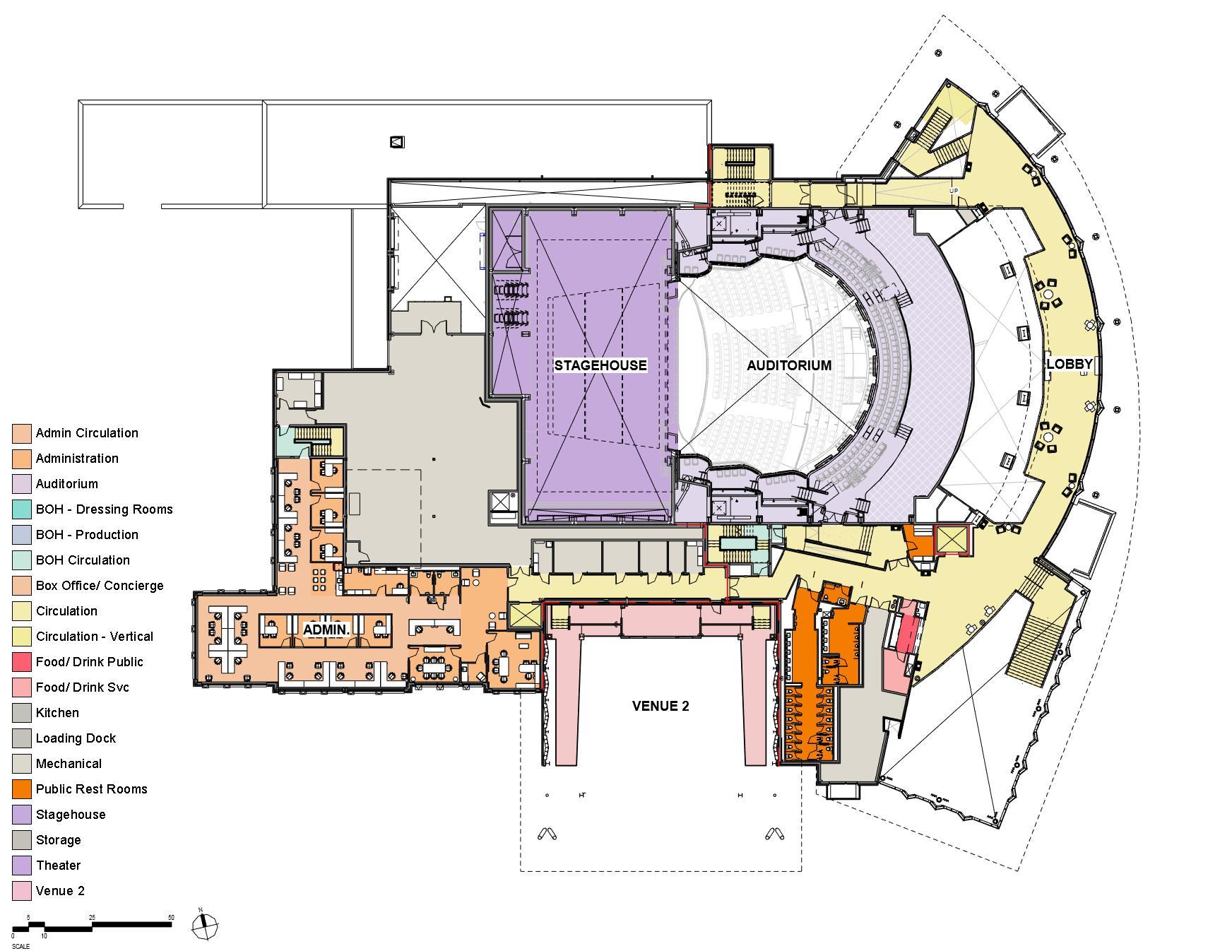 Gallery of Jay and Susie Gogue Performing Arts Center / Wilson Butler