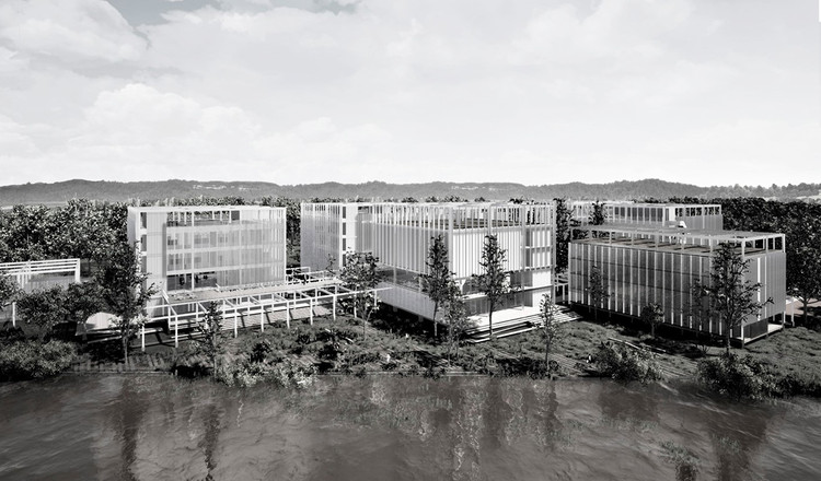 Winners of the Educational Complex and University Campus Competition in Tigre, Argentina - Image 39 of 4
