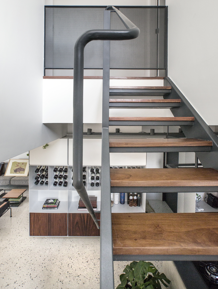 Apartamento RG / Peninsula Arquitetura - Fotografia de Interiores, Escada, Corrimão