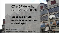 Curso "Economia Circular Aplicada à Arquitetura e Construção"