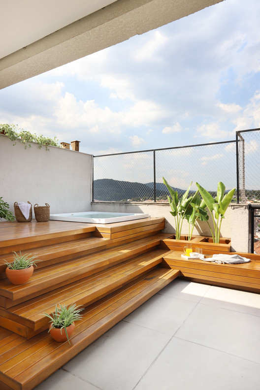Mandarim Apartment / Studio Canto Arquitetura - Exterior Photography, Wood