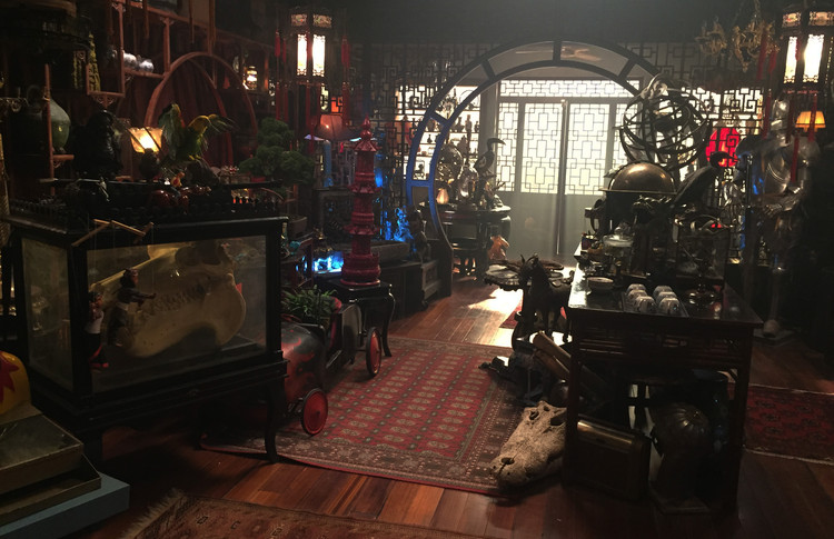 'Lego Ninjago' Live Action Set / Warner Bros. Image Courtesy of Annie Beauchamp