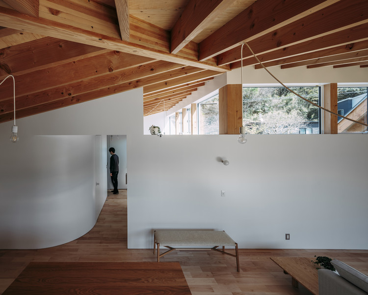 House in Ikenoue / Yabashi architects & associates - Interior Photography, Beam, Windows