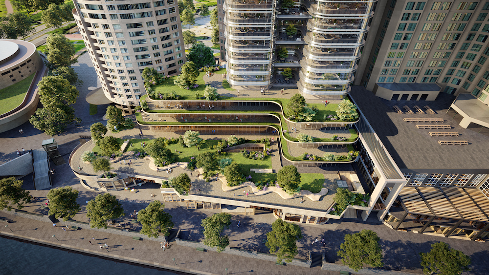 Gallery of Fender Katsalidis Designs 800 Million Masterplan for