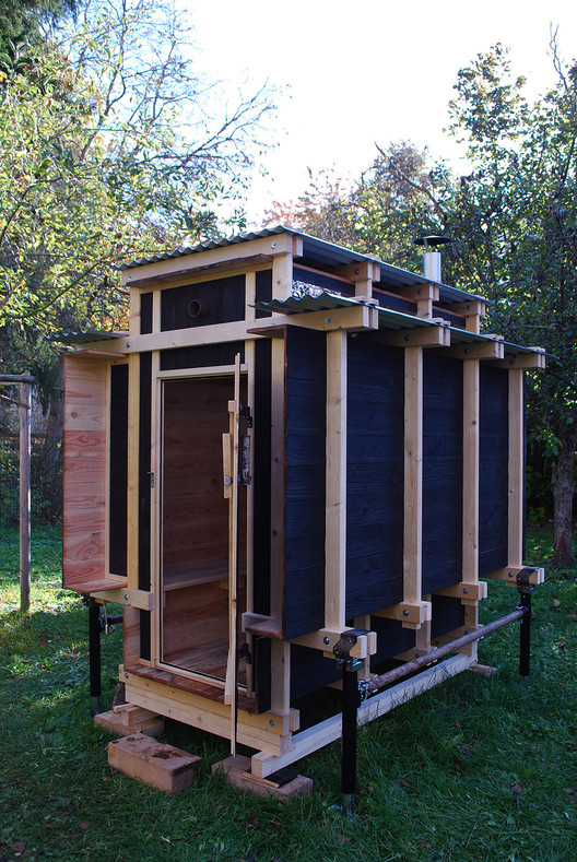 “Schwitzhütte” Sweat Lodge / Paul Johann Magnus - Arkitektur & Håndverk - Exterior Photography, Wood