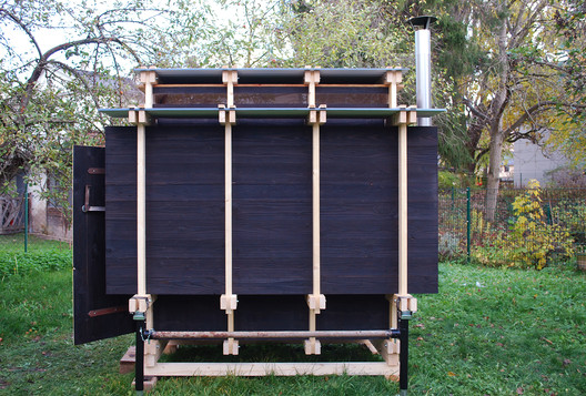 “Schwitzhütte” Sweat Lodge / Paul Johann Magnus - Arkitektur & Håndverk - Exterior Photography, Wood, Garden